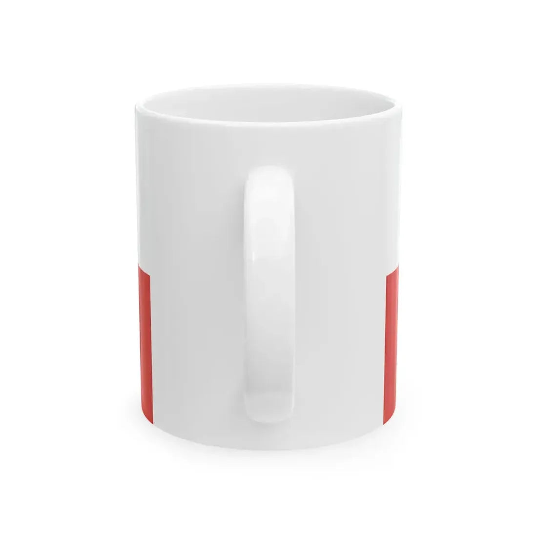 Flag of National Revival of Poland (Poland) White Coffee Mug - Go Mug Yourself