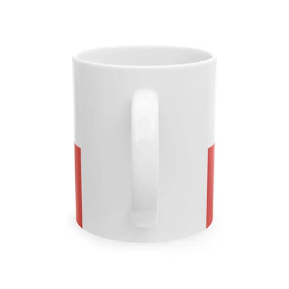 Flag of National Revival of Poland (Poland) White Coffee Mug - Go Mug Yourself
