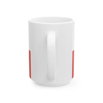 Flag of National Revival of Poland (Poland) White Coffee Mug - Go Mug Yourself
