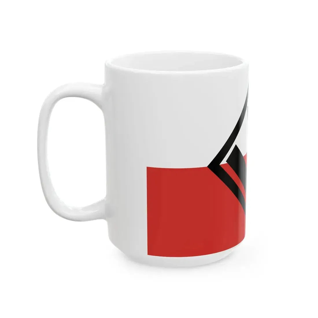 Flag of National Revival of Poland (Poland) White Coffee Mug - Go Mug Yourself