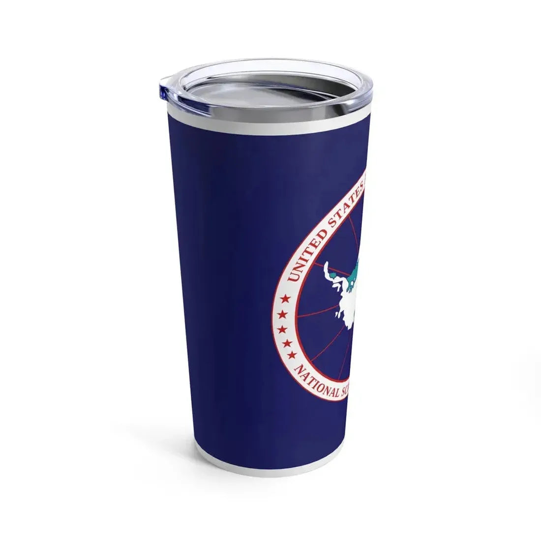 Flag of National Science Foundation Antarctic Program 2 - Tumbler 20oz - Go Mug Yourself