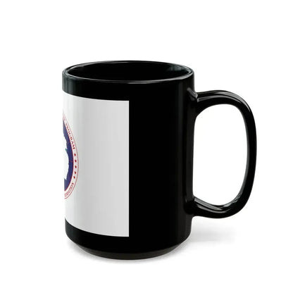 Flag of National Science Foundation Antarctic Program - Black Coffee Mug - Go Mug Yourself