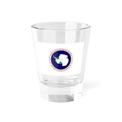 Flag of National Science Foundation Antarctic Program - Shot Glass 1.5oz 1.5oz - Go Mug Yourself