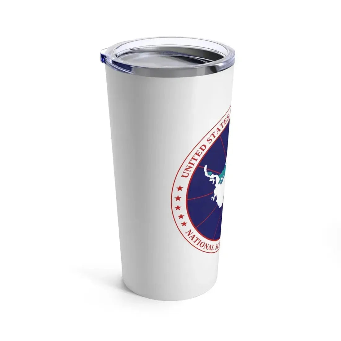 Flag of National Science Foundation Antarctic Program - Tumbler 20oz - Go Mug Yourself