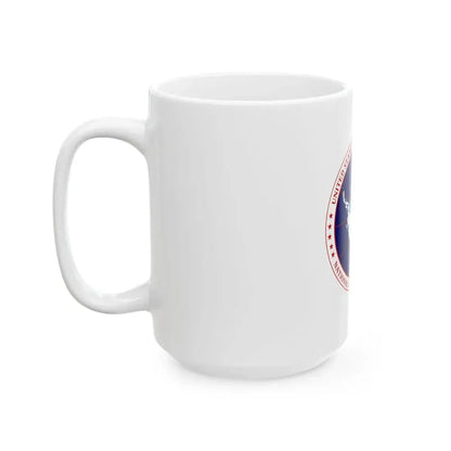 Flag of National Science Foundation Antarctic Program - White Coffee Mug - Go Mug Yourself