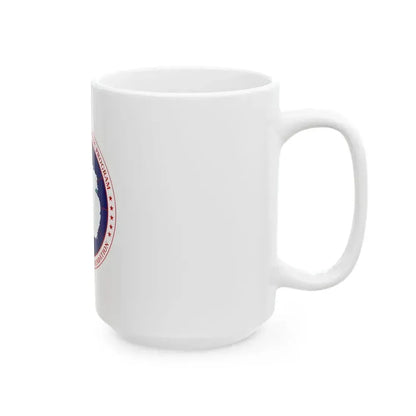 Flag of National Science Foundation Antarctic Program - White Coffee Mug - Go Mug Yourself