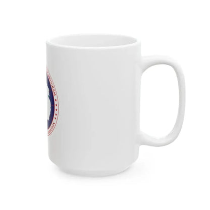 Flag of National Science Foundation Antarctic Program - White Coffee Mug - Go Mug Yourself