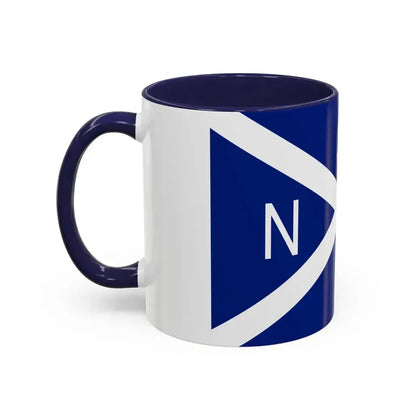 Flag of National Scottish Antarctic Expedition - Accent Coffee Mug - Go Mug Yourself