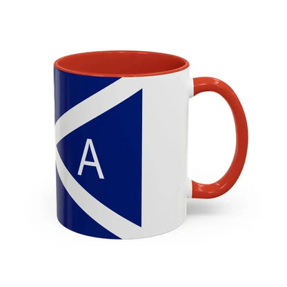 Flag of National Scottish Antarctic Expedition - Accent Coffee Mug - Go Mug Yourself