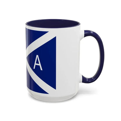 Flag of National Scottish Antarctic Expedition - Accent Coffee Mug - Go Mug Yourself