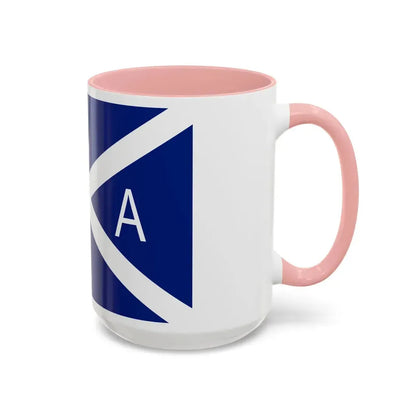 Flag of National Scottish Antarctic Expedition - Accent Coffee Mug - Go Mug Yourself