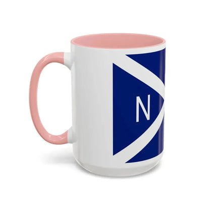 Flag of National Scottish Antarctic Expedition - Accent Coffee Mug - Go Mug Yourself