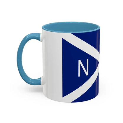 Flag of National Scottish Antarctic Expedition - Accent Coffee Mug - Go Mug Yourself