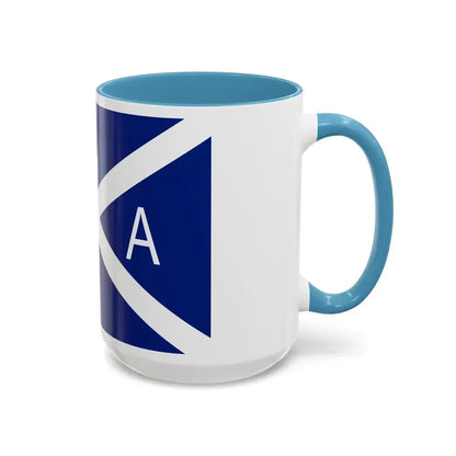 Flag of National Scottish Antarctic Expedition - Accent Coffee Mug - Go Mug Yourself