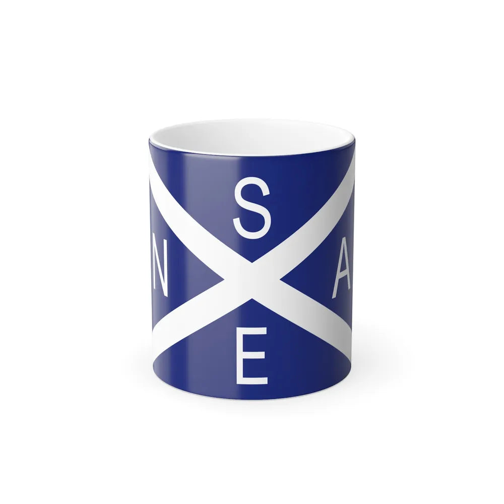 Flag of National Scottish Antarctic Expedition - Color Changing Coffee Mug-11oz-Go Mug Yourself