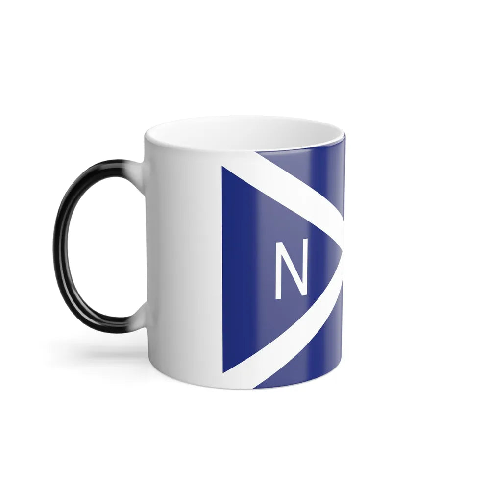 Flag of National Scottish Antarctic Expedition - Color Changing Coffee Mug-Go Mug Yourself