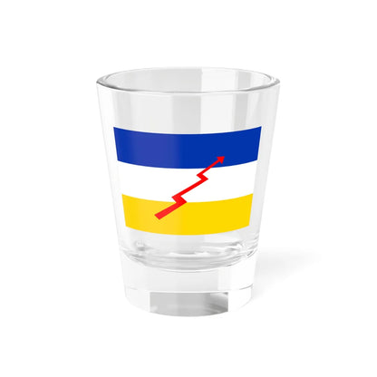 Flag of National Socialist Movement of Chile (Chile) Shot Glass 1.5oz 1.5oz - Go Mug Yourself