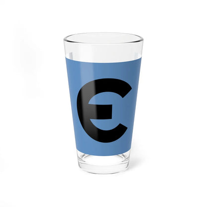 Flag of National Union of Greece (Greece) Pint Glass 16oz 16oz - Go Mug Yourself