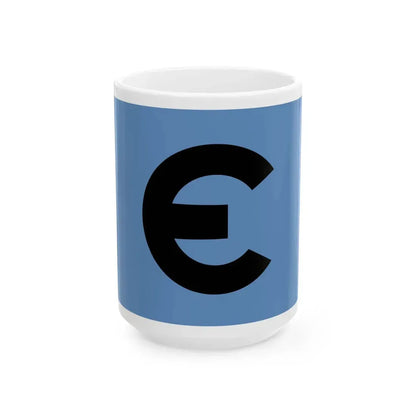 Flag of National Union of Greece (Greece) White Coffee Mug 15oz - Go Mug Yourself