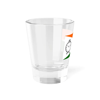 Flag of Nationalist Congress Party (India) Shot Glass 1.5oz - Go Mug Yourself