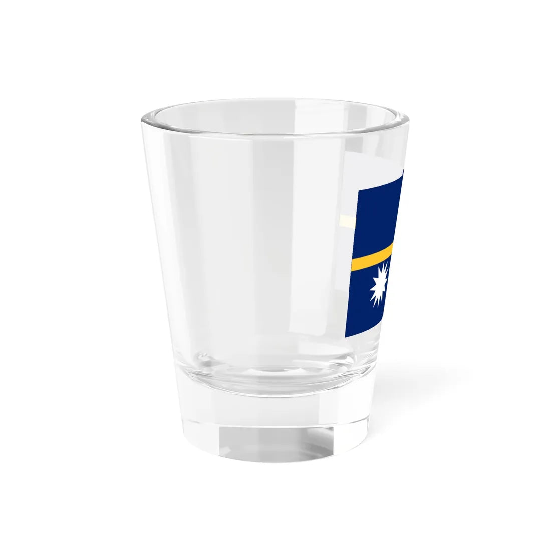 Flag of Nauru 3-2 (Nauru) Shot Glass 1.5oz - Go Mug Yourself