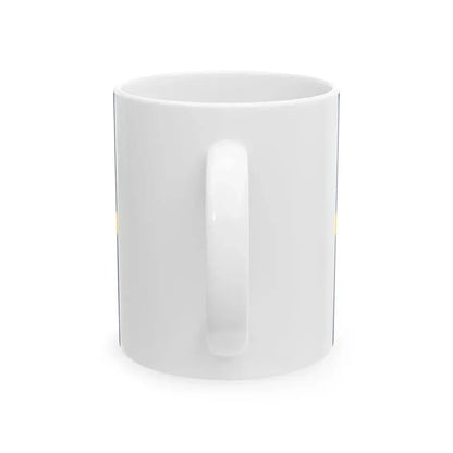 Flag of Nauru 3-2 (Nauru) White Coffee Mug - Go Mug Yourself
