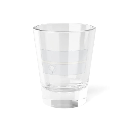 Flag of Nauru construction sheet (Nauru) Shot Glass 1.5oz 1.5oz - Go Mug Yourself