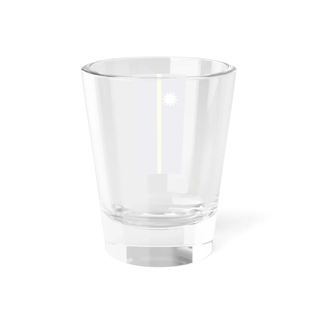 Flag of Nauru vertical (Nauru) Shot Glass 1.5oz - Go Mug Yourself
