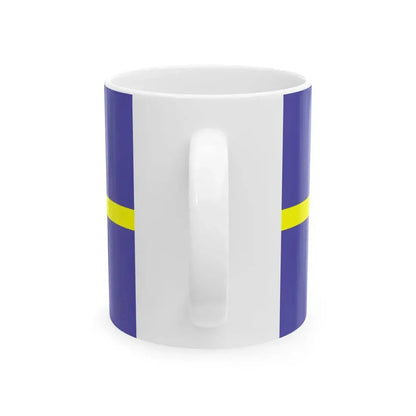 Flag of Nauru WFB 2000 (Nauru) White Coffee Mug - Go Mug Yourself