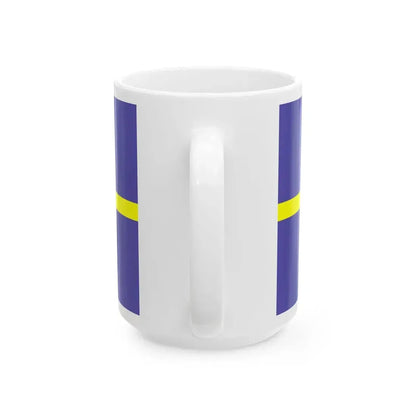 Flag of Nauru WFB 2000 (Nauru) White Coffee Mug - Go Mug Yourself
