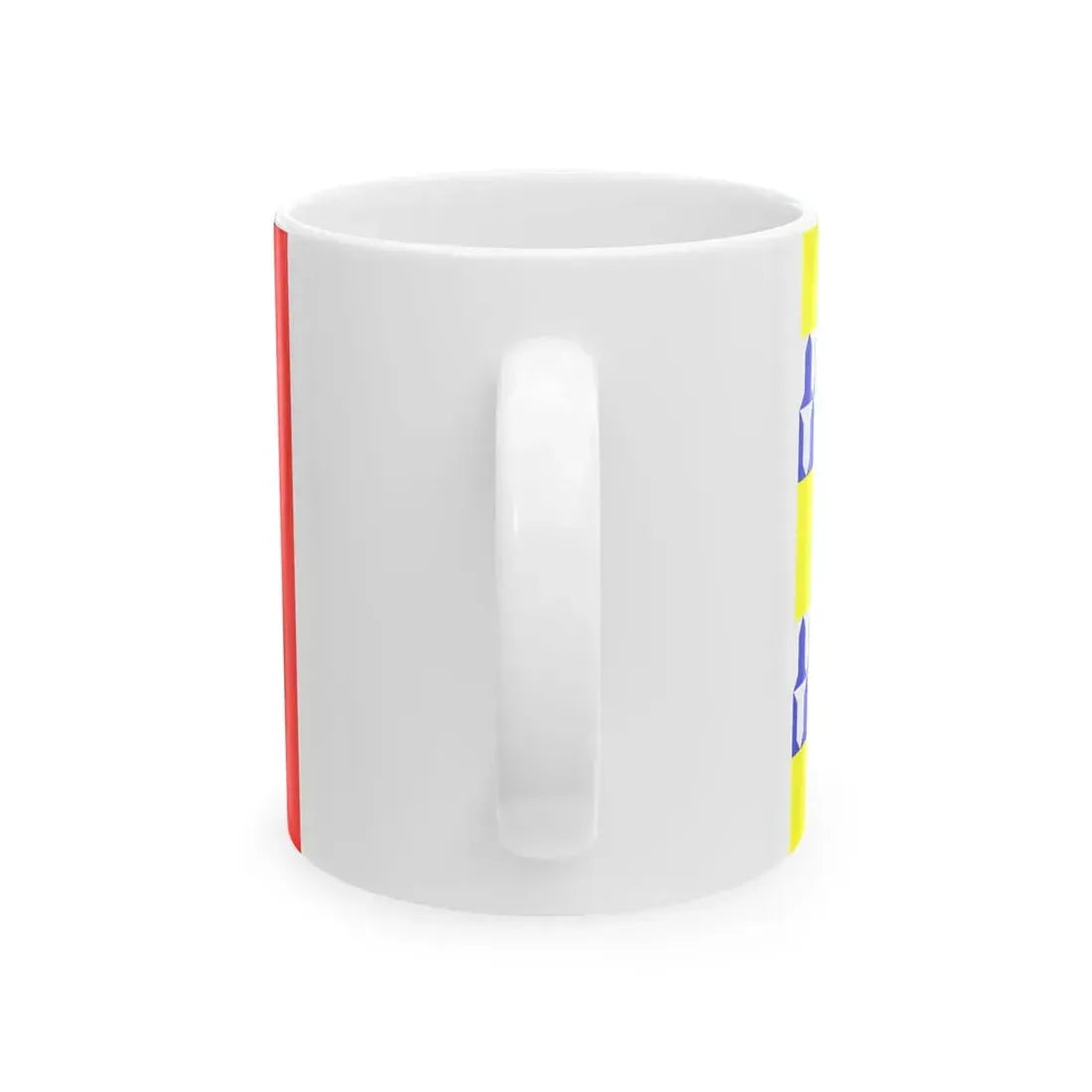 Flag of Nava (Belgium) White Coffee Mug - Go Mug Yourself