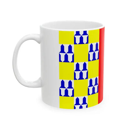 Flag of Nava (Belgium) White Coffee Mug - Go Mug Yourself