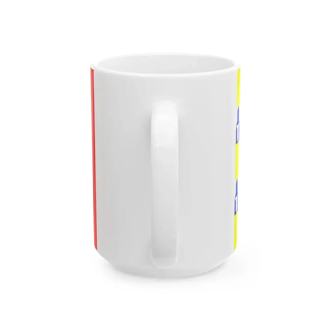 Flag of Nava (Belgium) White Coffee Mug - Go Mug Yourself