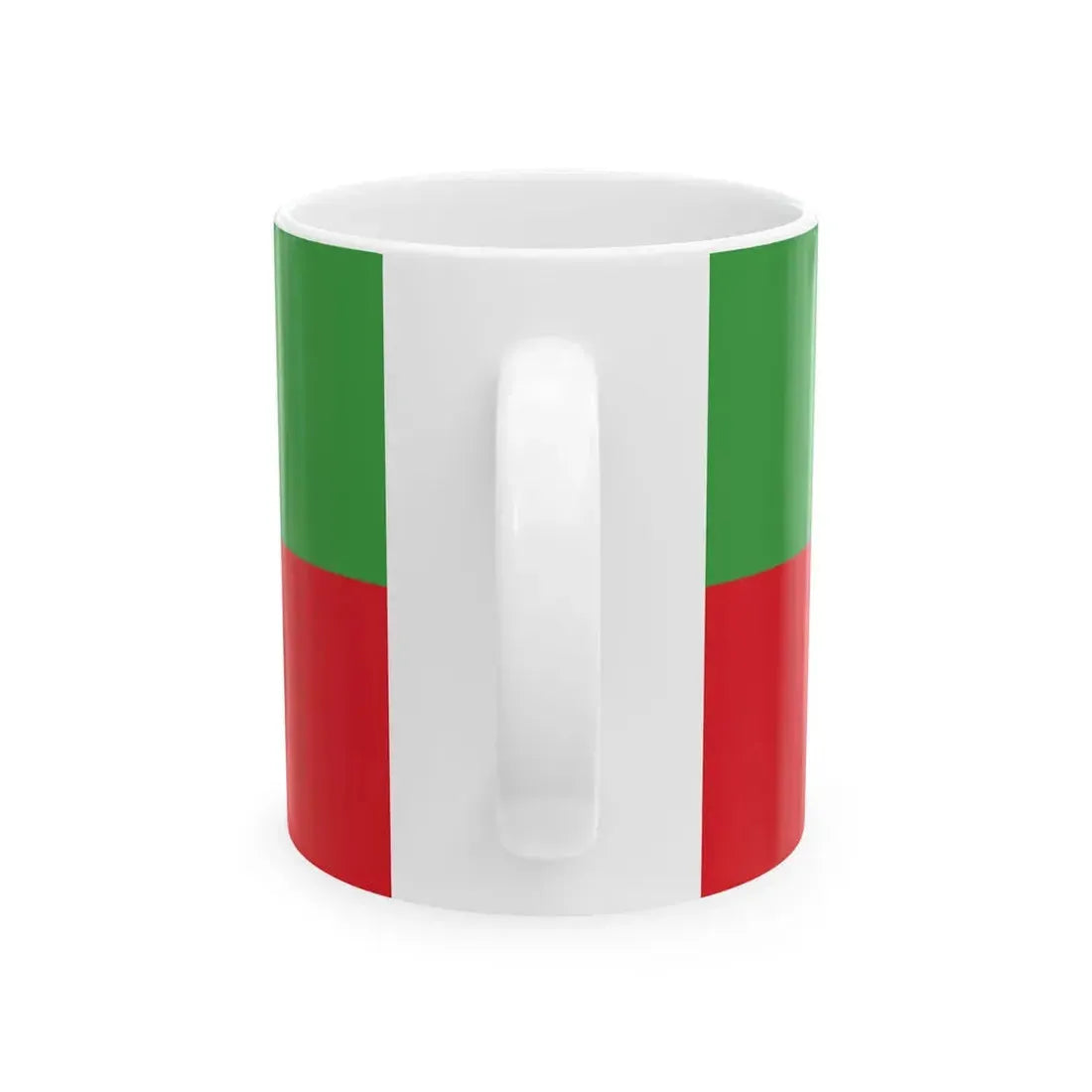 Flag of Navahradak (Belarus) White Coffee Mug - Go Mug Yourself