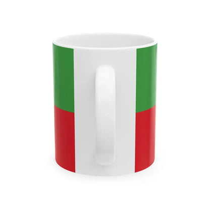 Flag of Navahradak (Belarus) White Coffee Mug - Go Mug Yourself