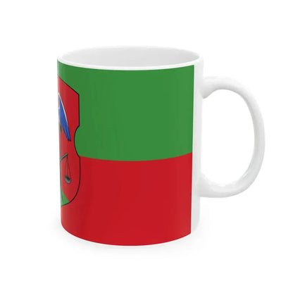 Flag of Navahradak (Belarus) White Coffee Mug - Go Mug Yourself