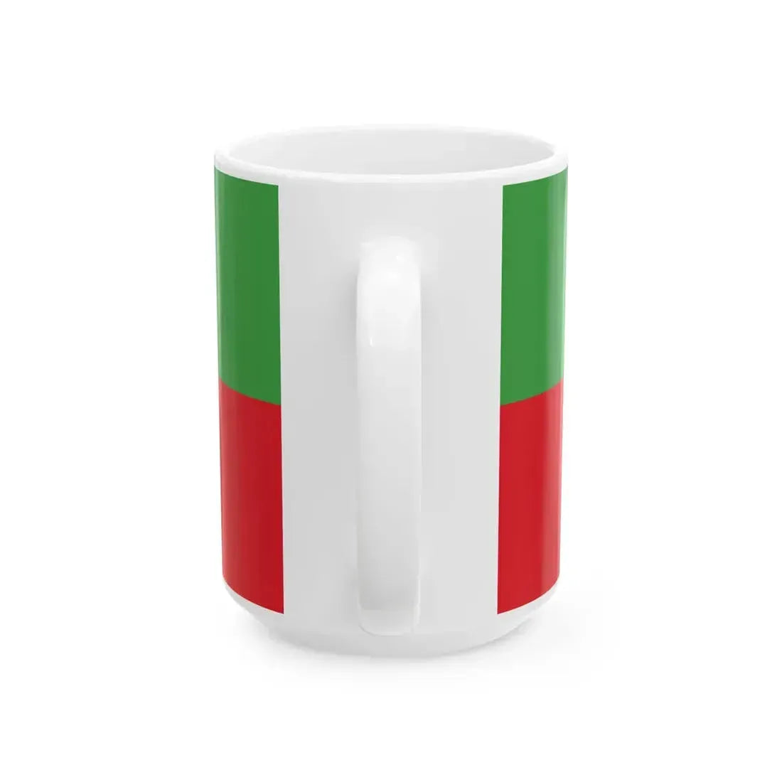 Flag of Navahradak (Belarus) White Coffee Mug - Go Mug Yourself