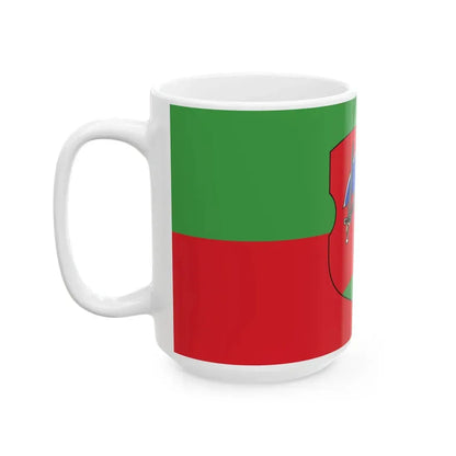 Flag of Navahradak (Belarus) White Coffee Mug - Go Mug Yourself
