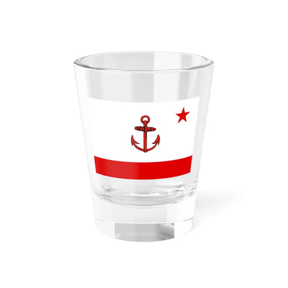 Flag of Naval Base Commander of Cuba (Cuba) Shot Glass 1.5oz 1.5oz - Go Mug Yourself