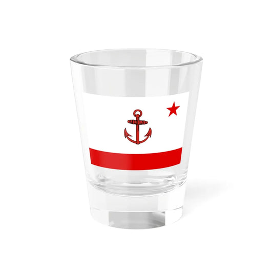 Flag of Naval Base Commander of Cuba (Cuba) Shot Glass 1.5oz 1.5oz - Go Mug Yourself