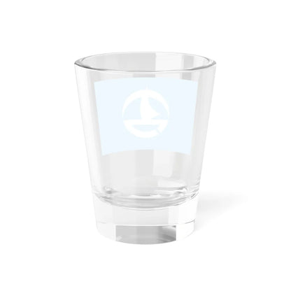 Flag of Nawa Tottori 1956-2005 (Japan) Shot Glass 1.5oz - Go Mug Yourself