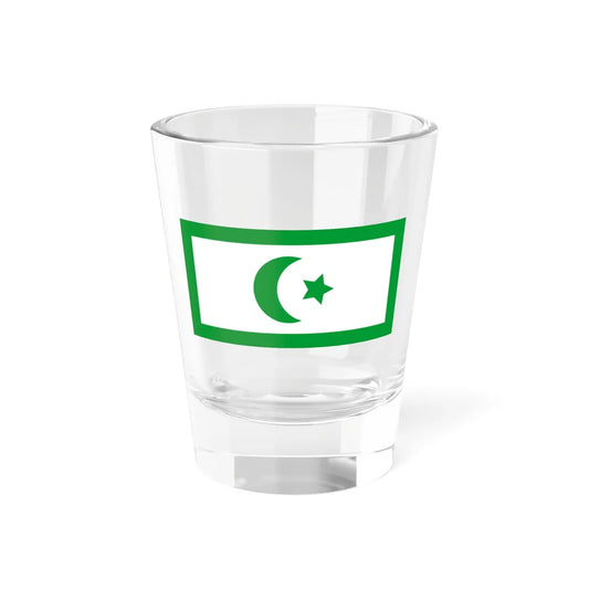 Flag of Nawab (India) Shot Glass 1.5oz 1.5oz - Go Mug Yourself