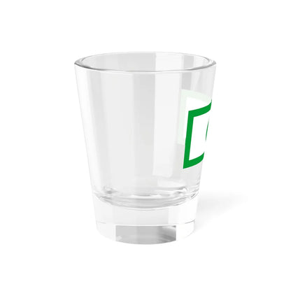 Flag of Nawab (India) Shot Glass 1.5oz - Go Mug Yourself