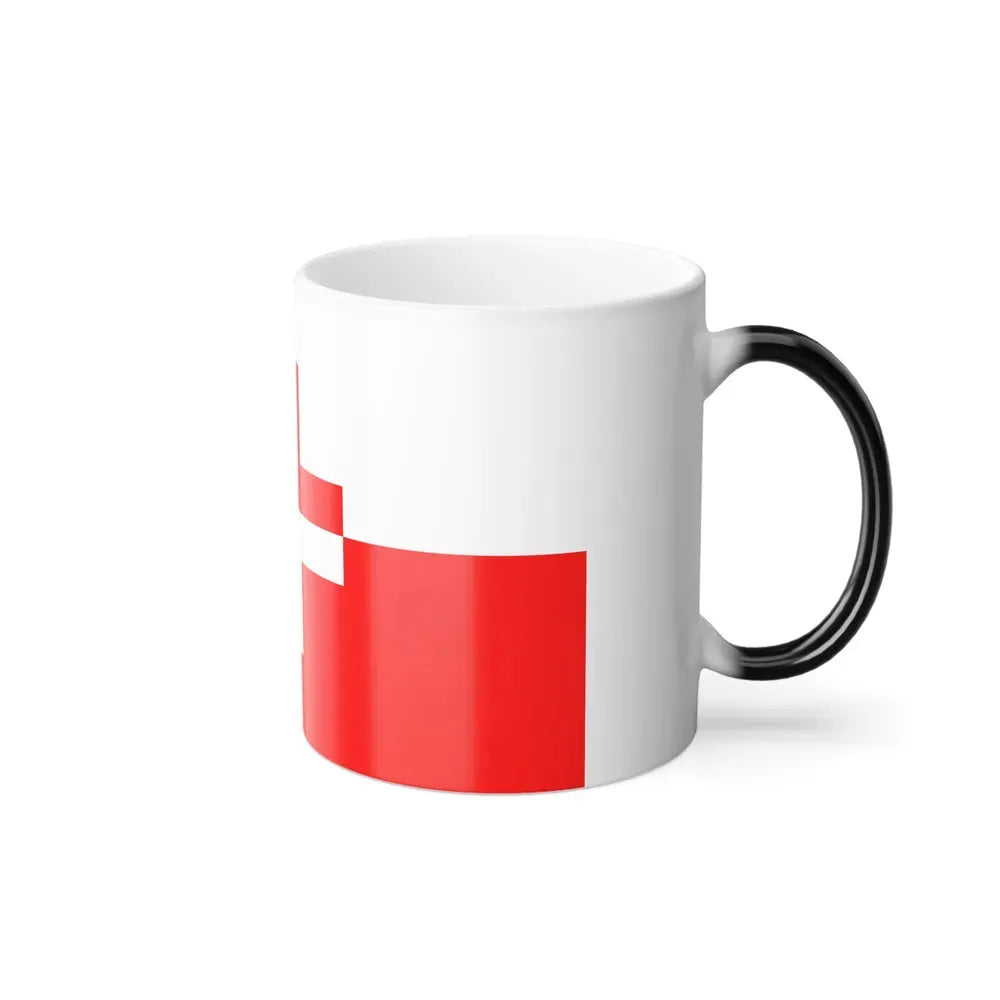 Flag of Naxxar 1993 to 2000 Malta - Color Changing Coffee Mug - Go Mug Yourself