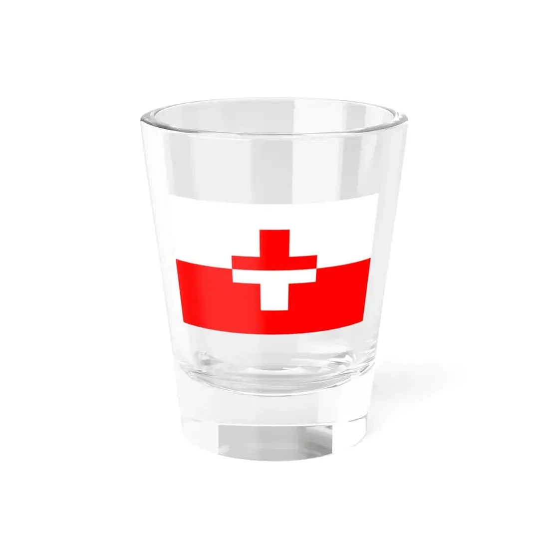 Flag of Naxxar 1993 to 2000 Malta - Shot Glass 1.5oz 1.5oz - Go Mug Yourself