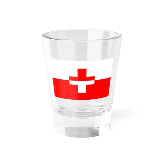 Flag of Naxxar 1993 to 2000 Malta - Shot Glass 1.5oz 1.5oz - Go Mug Yourself