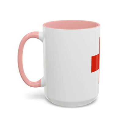 Flag of Naxxar Malta - Accent Coffee Mug - Go Mug Yourself