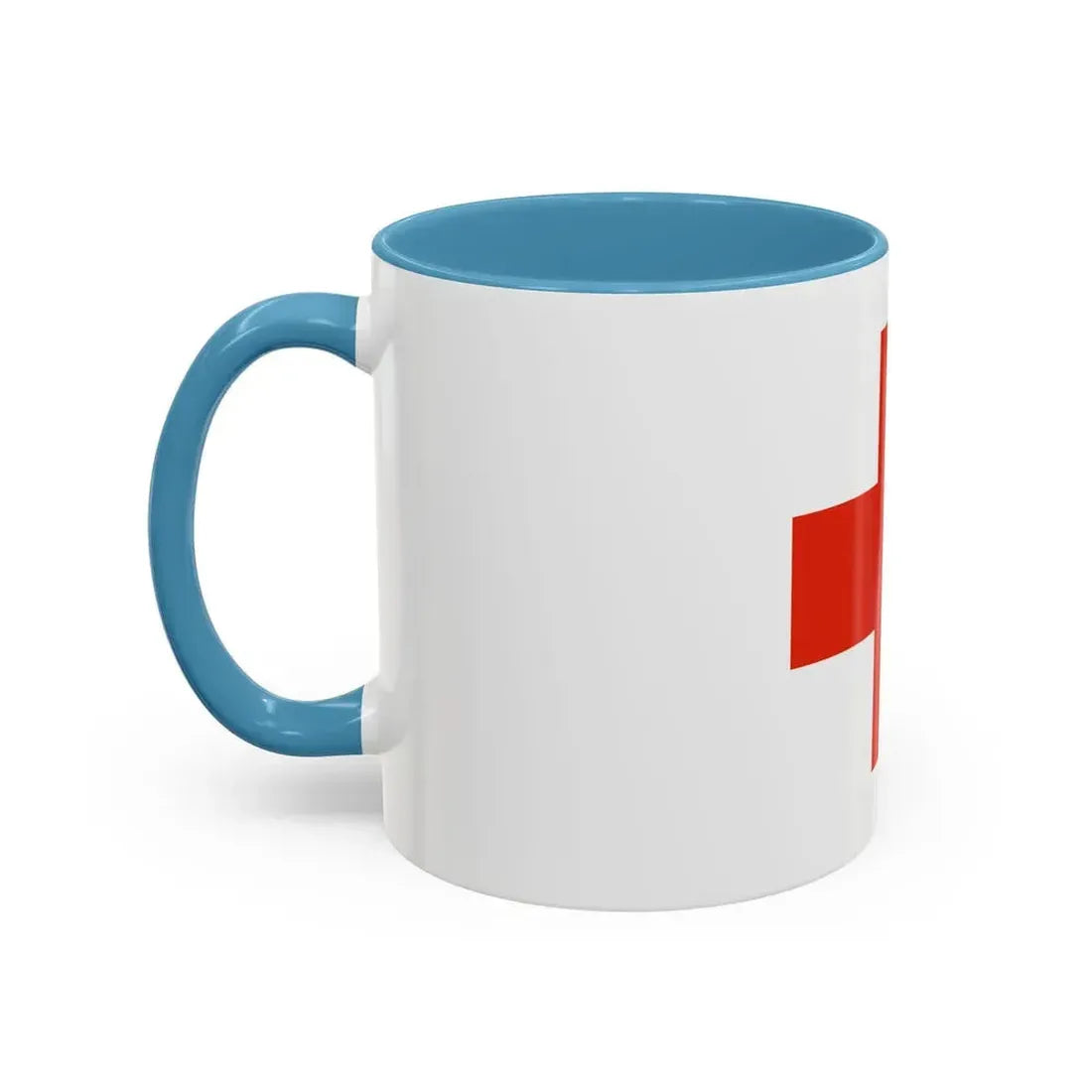 Flag of Naxxar Malta - Accent Coffee Mug - Go Mug Yourself