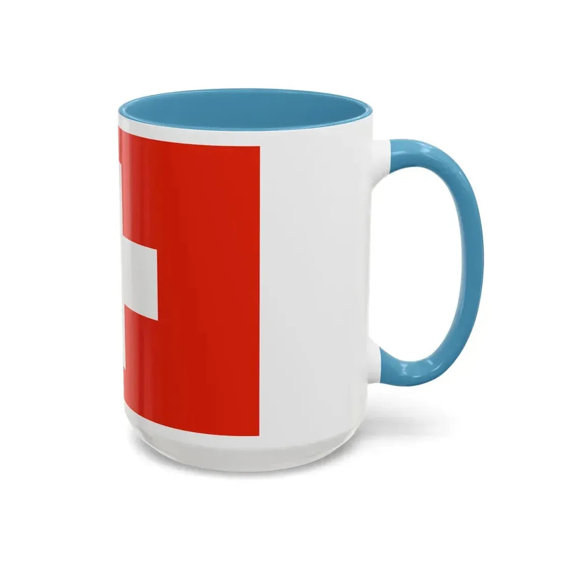 Flag of Naxxar Malta - Accent Coffee Mug - Go Mug Yourself