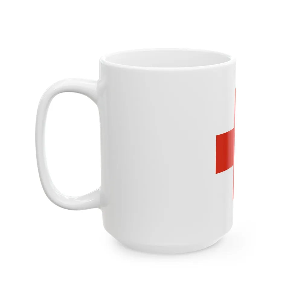 Flag of Naxxar Malta - White Coffee Mug-Go Mug Yourself